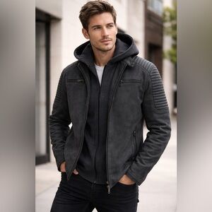 First Wave Charcoal Gray Jacket